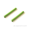 Cabeçalho de passo de 2,0 mm reto SQ0,5 mm 38P